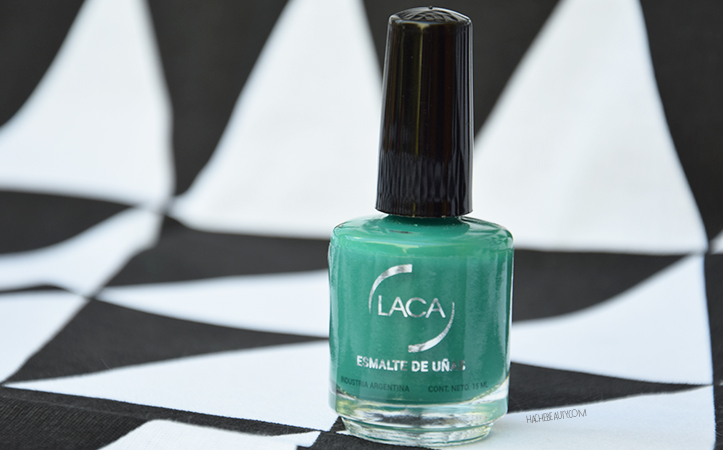 esmaltes laca verde glam